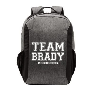 Team Brady Lifetime Memebership Vector Backpack