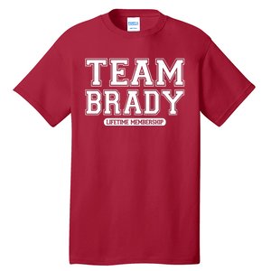 Team Brady Lifetime Memebership Tall T-Shirt