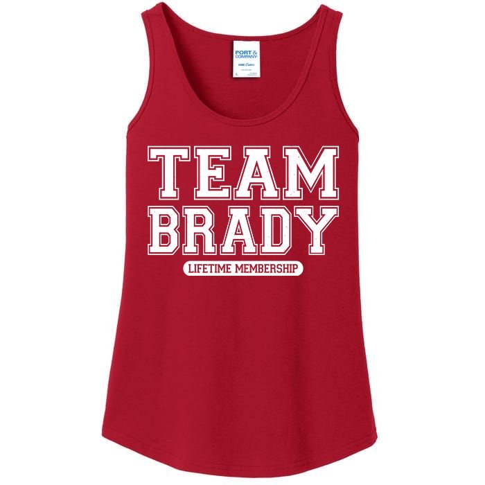 Team Brady Lifetime Memebership Ladies Essential Tank