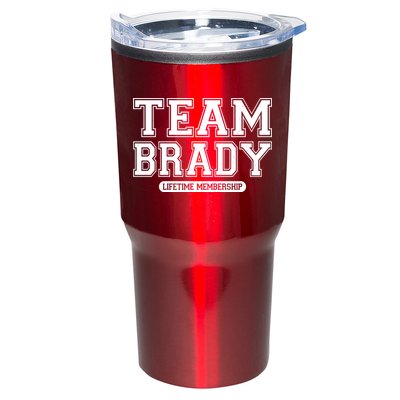 Team Brady Lifetime Memebership Tumbler