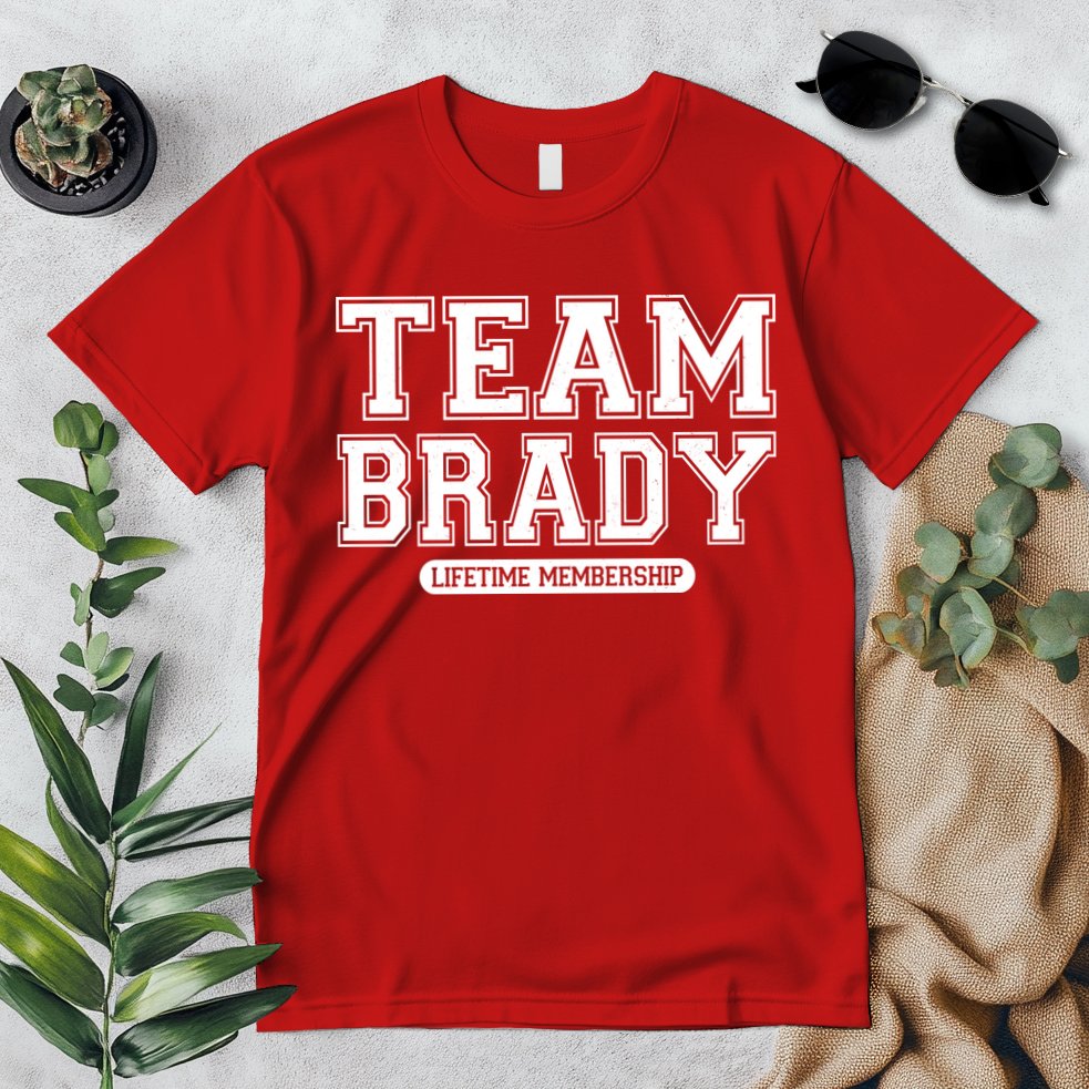 Team Brady Lifetime Memebership Premium T-Shirt