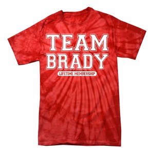 Team Brady Lifetime Memebership Tie-Dye T-Shirt