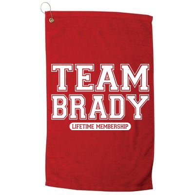 Team Brady Lifetime Memebership Golf Towel