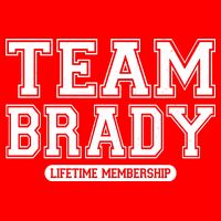Team Brady Lifetime Memebership Golf Towel