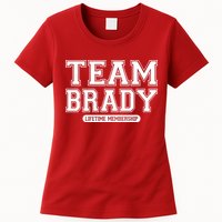 Team Brady Lifetime Memebership Womens T-Shirt