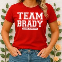 Team Brady Lifetime Memebership Womens T-Shirt