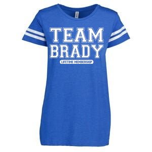 Team Brady Lifetime Memebership Enza Ladies Jersey Football T-Shirt