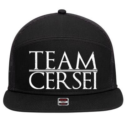 Team Cersei 7 Panel Mesh Trucker Snapback Hat