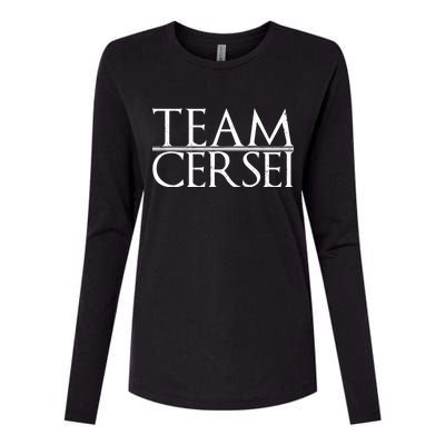 Team Cersei Womens Cotton Relaxed Long Sleeve T-Shirt