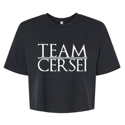 Team Cersei Bella+Canvas Jersey Crop Tee