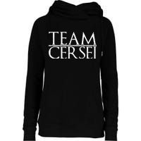 Team Cersei Womens Funnel Neck Pullover Hood