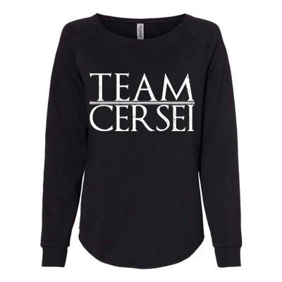 Team Cersei Womens California Wash Sweatshirt