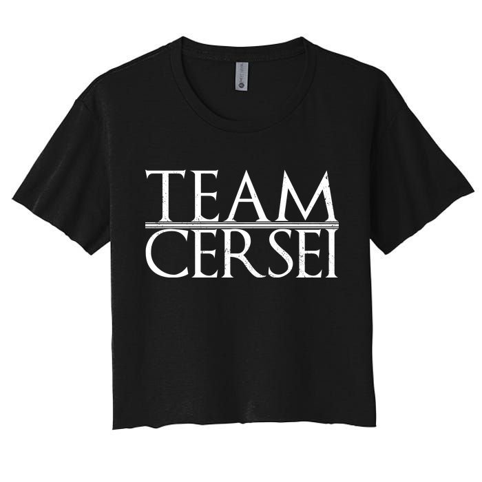 Team Cersei Women's Crop Top Tee