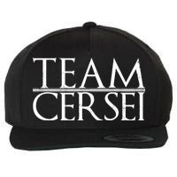 Team Cersei Wool Snapback Cap