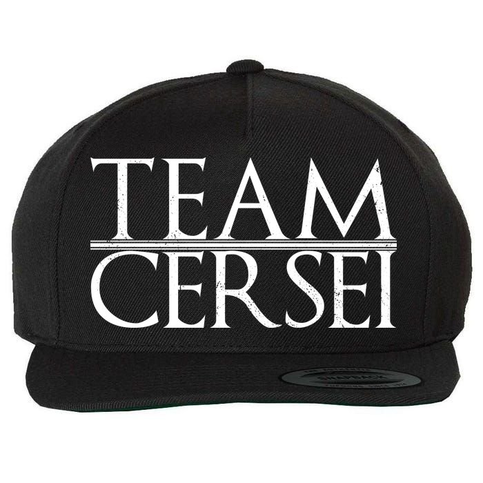 Team Cersei Wool Snapback Cap