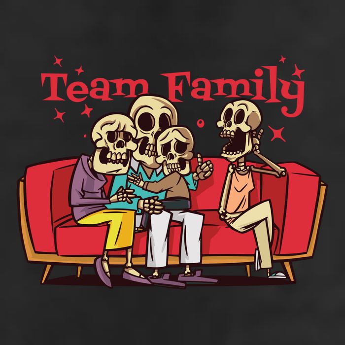 Team Family Skeleton Adult Drive Performance Visor