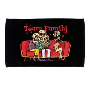 Team Family Skeleton Microfiber Hand Towel