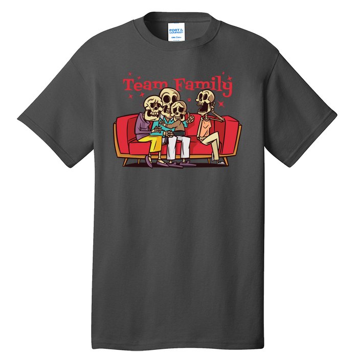 Team Family Skeleton Tall T-Shirt