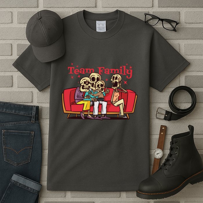Team Family Skeleton Tall T-Shirt