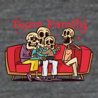 Team Family Skeleton Tall T-Shirt