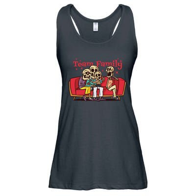 Team Family Skeleton Ladies Essential Flowy Tank