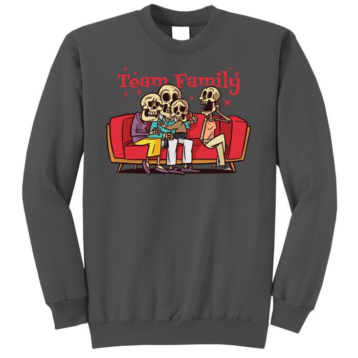 Team Family Skeleton Tall Sweatshirt