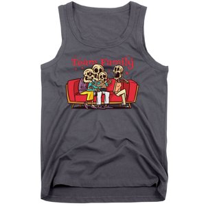 Team Family Skeleton Tank Top