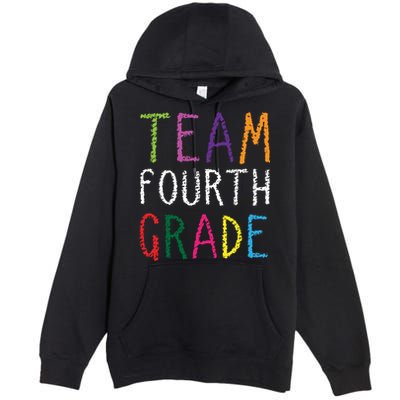 Team Fourth Grade Premium Pullover Hoodie