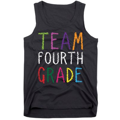 Team Fourth Grade Tank Top