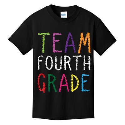 Team Fourth Grade Kids T-Shirt