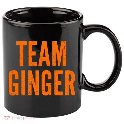 Team Ginger 11oz C Handle Ceramic Mug