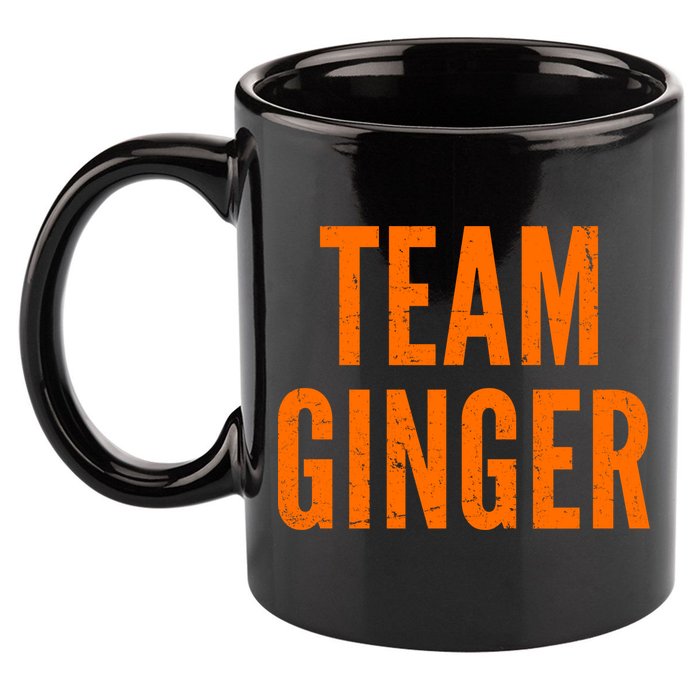 Team Ginger 11oz C Handle Ceramic Mug