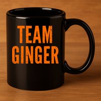 Team Ginger 11oz C Handle Ceramic Mug