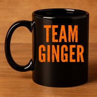 Team Ginger 11oz C Handle Ceramic Mug