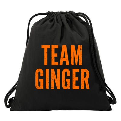 Team Ginger Drawstring Bag