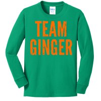 Team Ginger Kids Long Sleeve Shirt