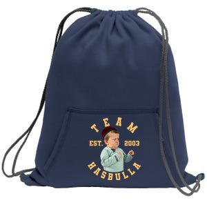 Team Hasbulla Est 2003 Meme Sweatshirt Cinch Pack Bag