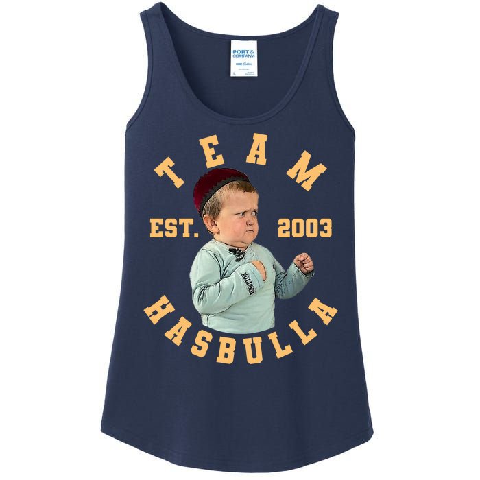 Team Hasbulla Est 2003 Meme Ladies Essential Tank