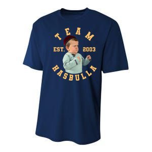 Team Hasbulla Est 2003 Meme Youth Performance Sprint T-Shirt