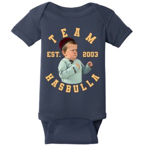 Team Hasbulla Est 2003 Meme Baby Bodysuit