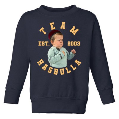 Team Hasbulla Est 2003 Meme Toddler Sweatshirt