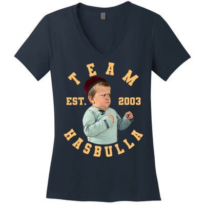 Team Hasbulla Est 2003 Meme Women's V-Neck T-Shirt