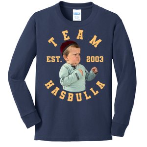 Team Hasbulla Est 2003 Meme Kids Long Sleeve Shirt