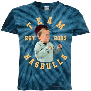 Team Hasbulla Est 2003 Meme Kids Tie-Dye T-Shirt