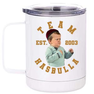 Team Hasbulla Est 2003 Meme 12 oz Stainless Steel Tumbler Cup