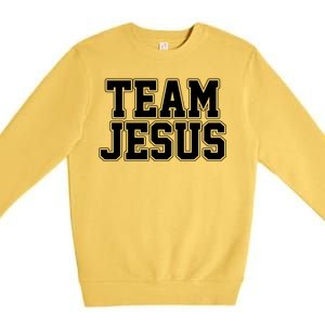 Team Jesus Premium Crewneck Sweatshirt