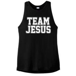 Team Jesus Ladies PosiCharge Tri-Blend Wicking Tank