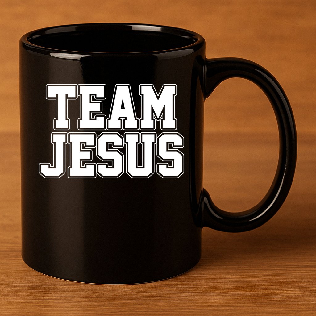 Team Jesus 11oz C Handle Ceramic Mug