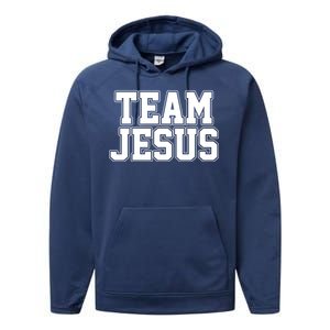 Team Jesus Performance Fleece Hoodie