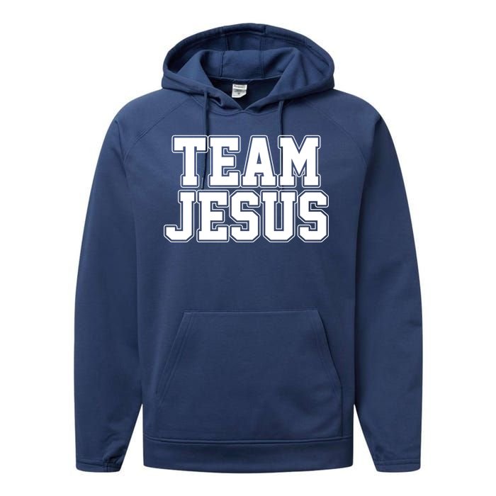 Team Jesus Performance Fleece Hoodie